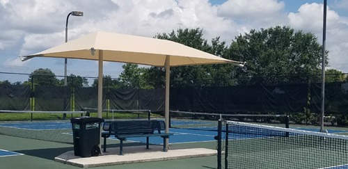 Shade Structure for Tennis sports
