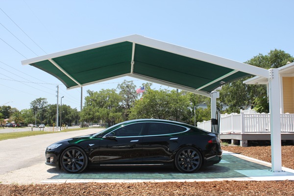 Custom Car Park Shade Structures & Canopies - Fabritecture