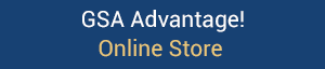 logo of gsa advantage online store button
