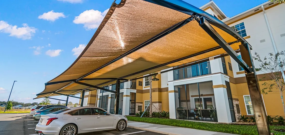 Car Parking Cover with Shade Sails